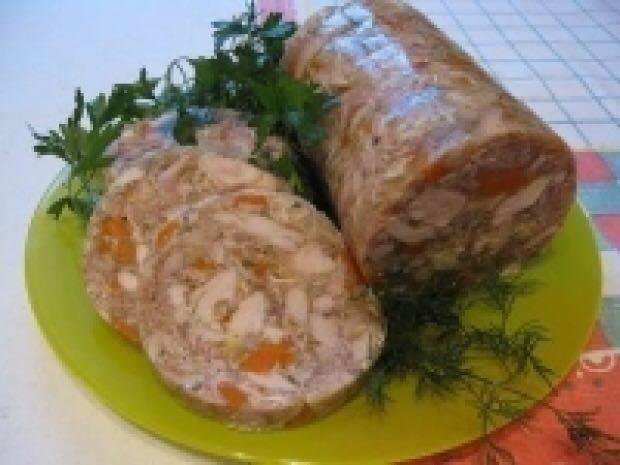 Как приготовить зельц из головы