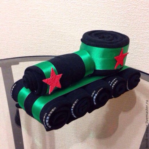 Танк носков для мужчины своими руками