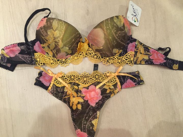 Комплект эротического белья Amor El Malda черный, L/XL AME-3017BLK-Q - Amor El - Эротические комплекты: лиф и трусики - Купить