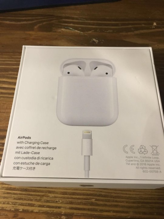 Airpods 2 Фото Коробки Оригинальной
