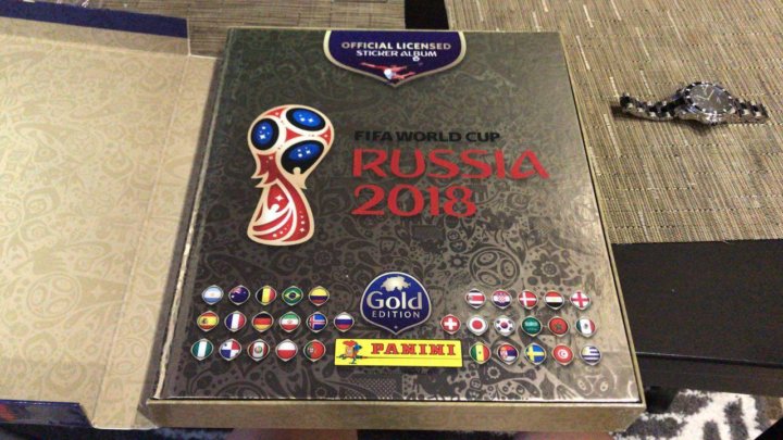 Panini Gold Stickers