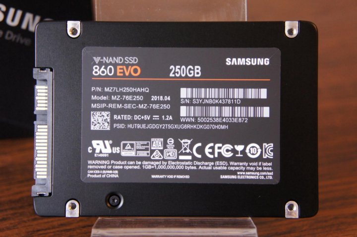 Samsung 860 Evo Tlc