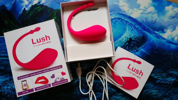 Lush — секс игрушка для виртуального секса - Ловенс – розовая секс-игрушка - Lovense