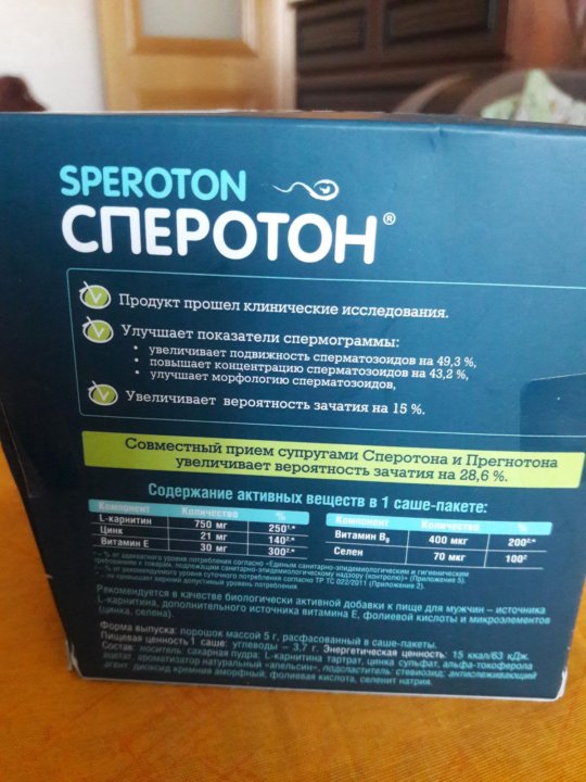 Сперотон Стоит