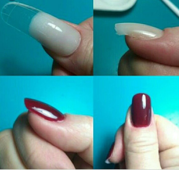 Как наращивать ногти на типсы пошагово с фото для начинающих