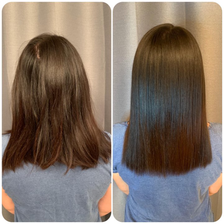 Кератин для волос фото волос до и после