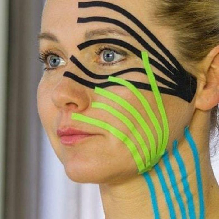 Тейпирование Лица Фото — Фото Картинки