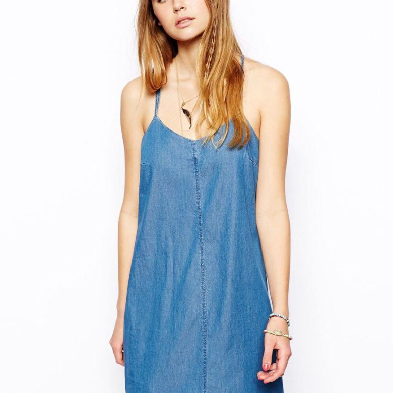 Джинсовое Платье Asos
