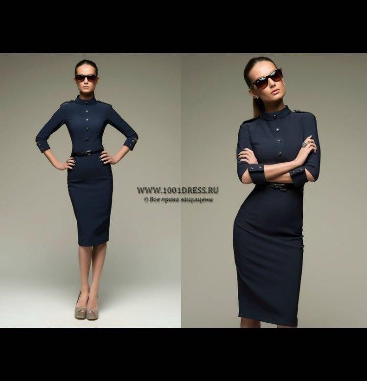 1001 Dress Платье Синее