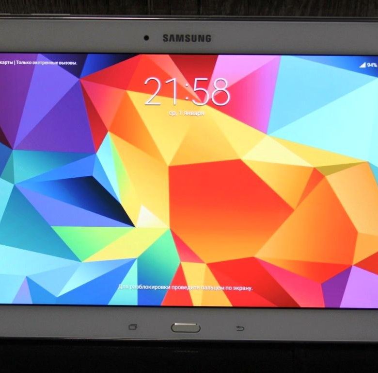 Samsung Tab 10 Дисплей