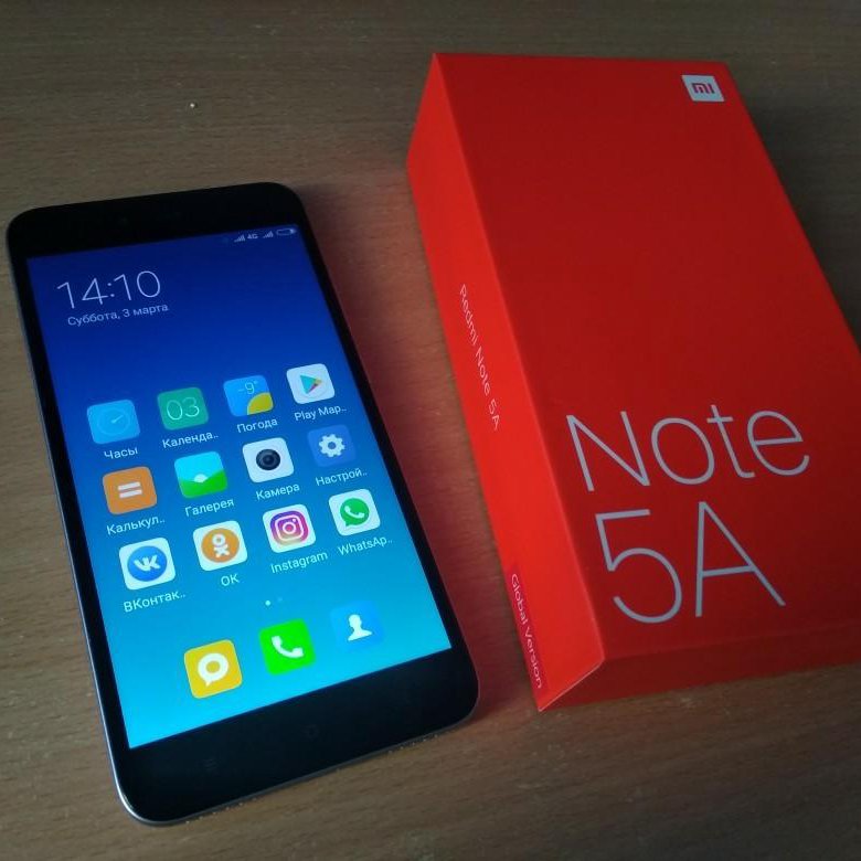 Xiaomi Note 5a Plus