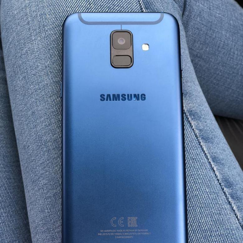 Samsung A7 2023 Синий