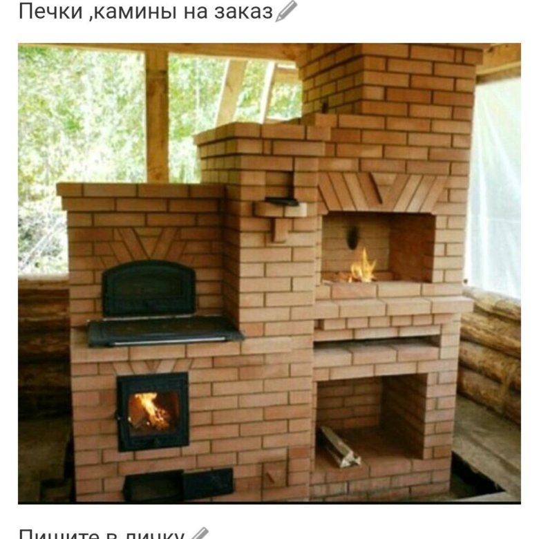 Русская Печь Своими Руками Из Кирпича Фото