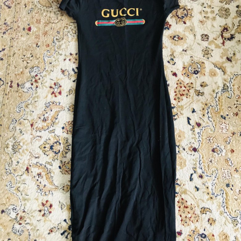 Платье Gucci Купить Синее