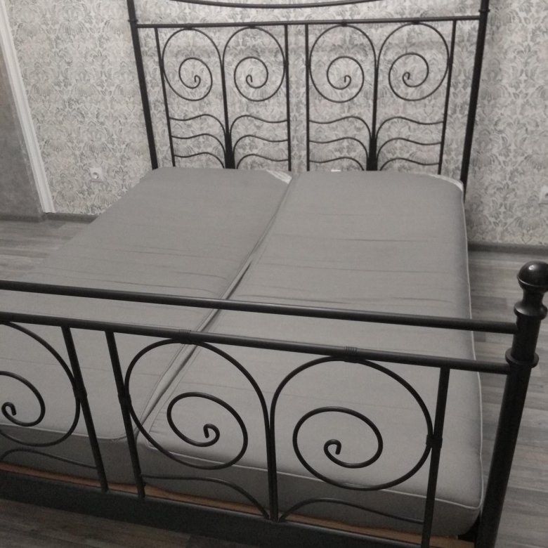 Кровать Икеа Кованая