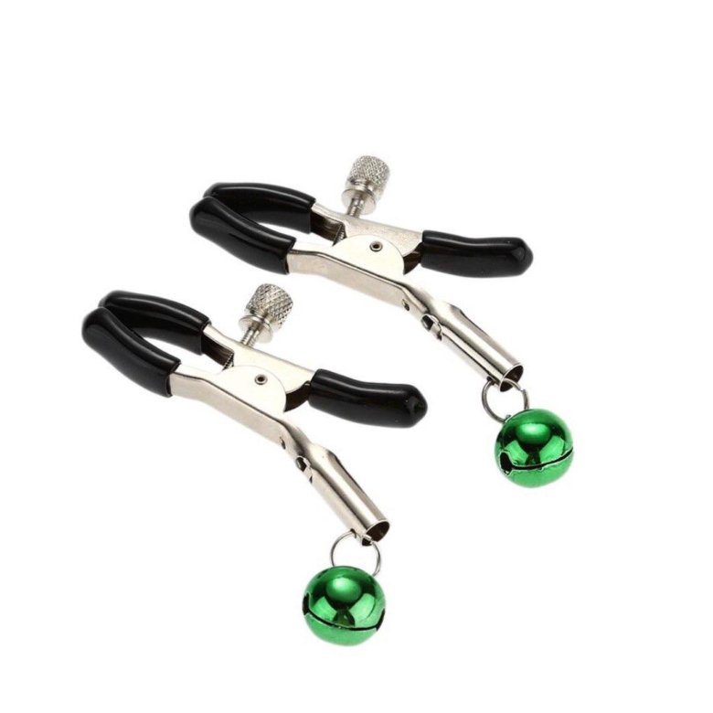 Зажимы для сосков с перьями Concorde Sweet Caress, черные 5700690010 - Concorde - Зажимы для сосков - Купить