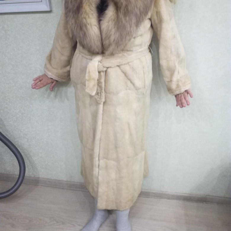 Щипаная Норка Шуба Фото