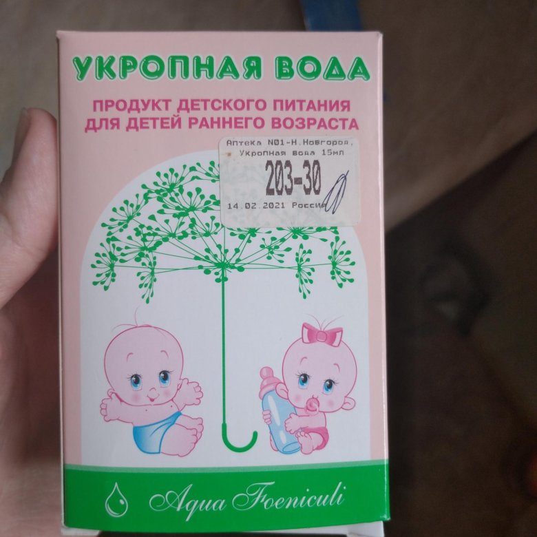 Укропная вода картинки