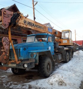 Автокран б. Урал Ивановец 25 тонн 21м. Кран Ивановец 16 тонн Урал б/у. МАЗ 5546б кран. Автокран Тюмень.