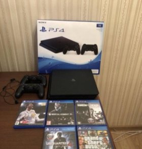 PlayStation 4 SLIM 1 TB + доставка