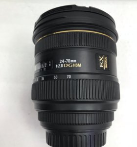 Sigma AF 24-70mm f/2.8 EX DG Canon EF (гарантия)