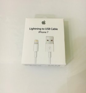 ОРИГИНАЛЬНЫЙ кабель Apple iphone 1м lightning/usb