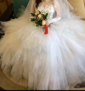 Шикарное Свадебное Платье