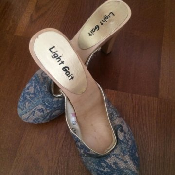 Сабо на каблуке 37-38 размера