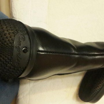 Сапоги черные