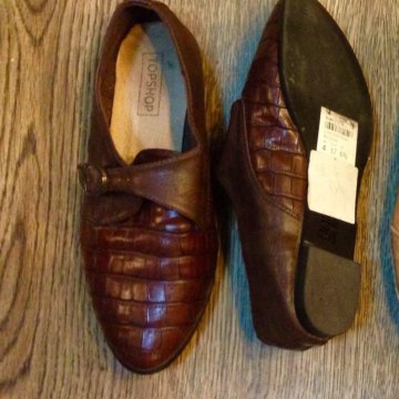 Новые лоферы кожа 36.5