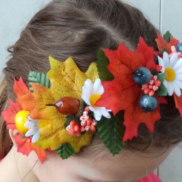 Ободок на праздник осени