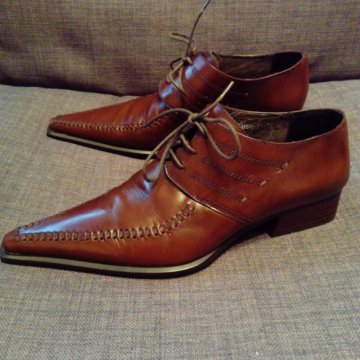 Кожаные костюмные ботинки 36 размер