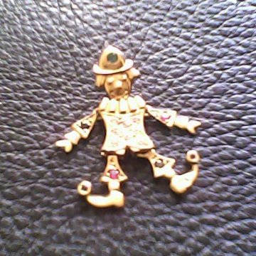 Золотая подвеска