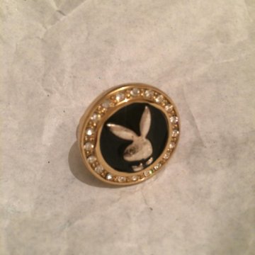 Кольцо с зайчиком