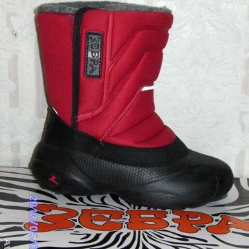Сапоги Зебра, р.30, маломерят, зима