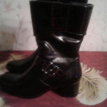 Сапоги зимние новые