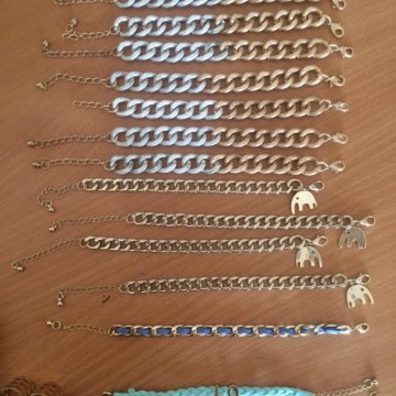 браслеты, кольца, подвески