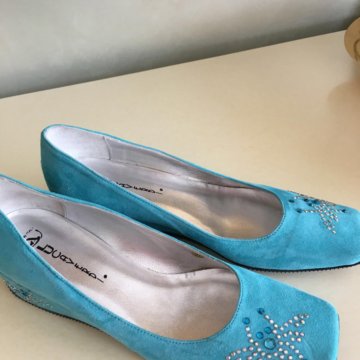 Туфли замшевые новые пр-во Италия