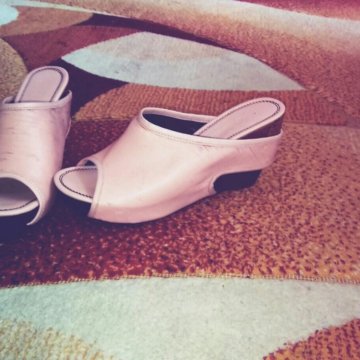 Сабо новые Италия натуральная кожа 38 размер