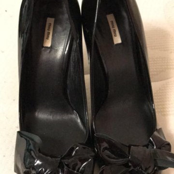Итальянские туфли miu miu
