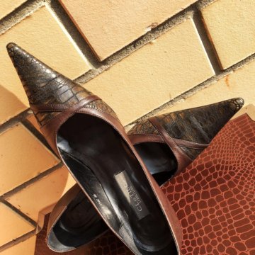 Туфли CLoTILDe р. 38 кожаные с аппликацией