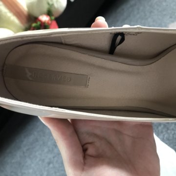 Туфли Лодочки бежевые