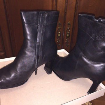 Сапожки натуральная кожа на меху