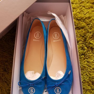 -70% Новые Балетки замша Bogner