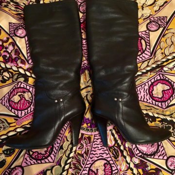 Сапоги, натуральная кожа, 34 размер