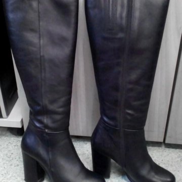 Сапоги натуральная кожа