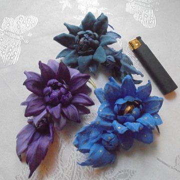 Цветы ручной работы 70-е годы