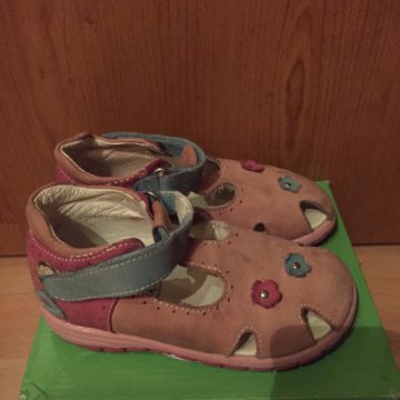 Босоножки закрытые ортопедические ortek размер 27