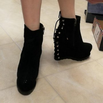 Ботильоны зимние