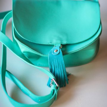 Бирюзовый клатч